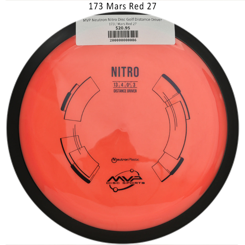 mvp-neutron-nitro-disc-golf-distance-driver 173 Mars Red 27 