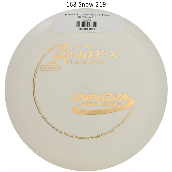 innova-jk-pro-aviar-x-disc-golf-putter 168 Snow 218