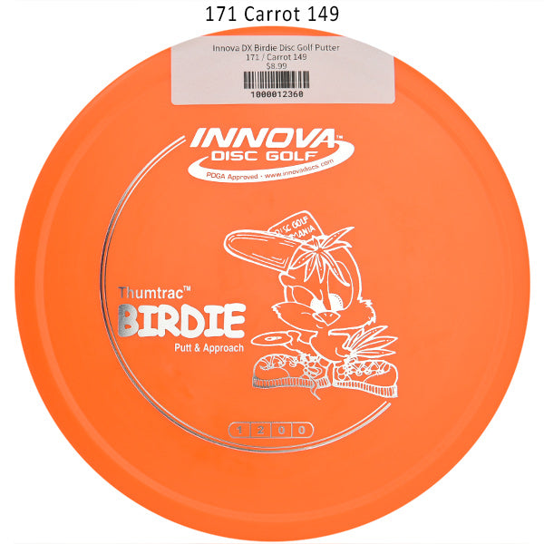 innova-dx-birdie-disc-golf-putter 171 Carrot 149
