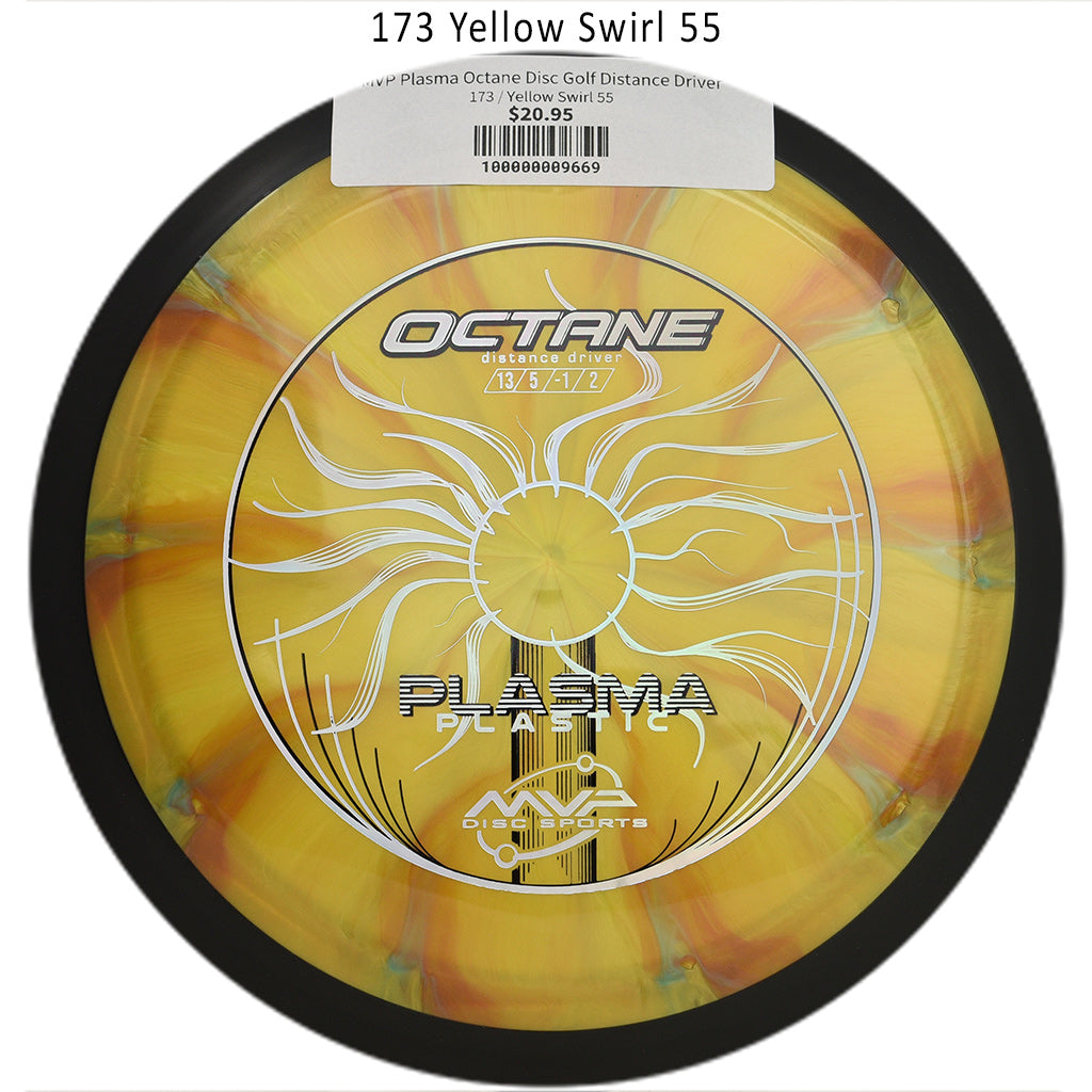 mvp-plasma-octane-disc-golf-distance-driver 173 Yellow Swirl 55