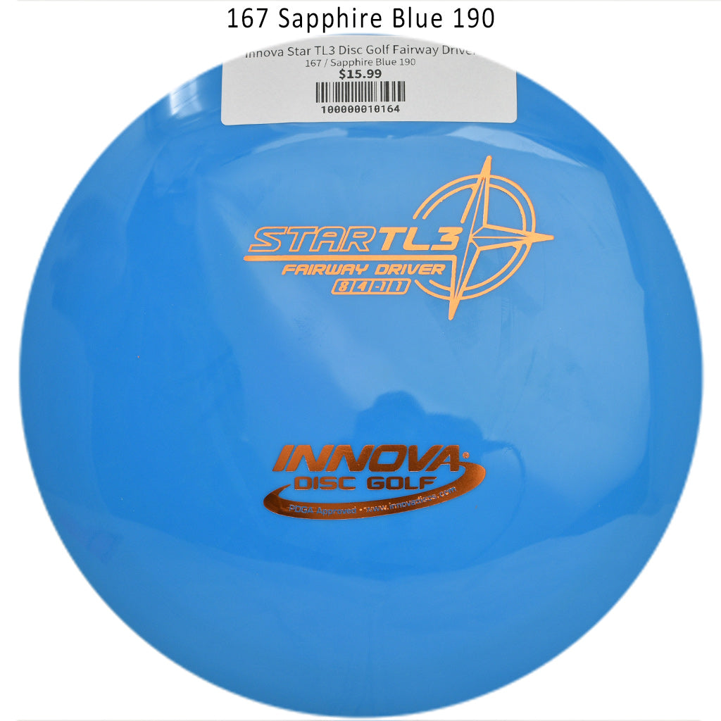 innova-star-tl3-disc-golf-fairway-driver 167 Sapphire Blue 190