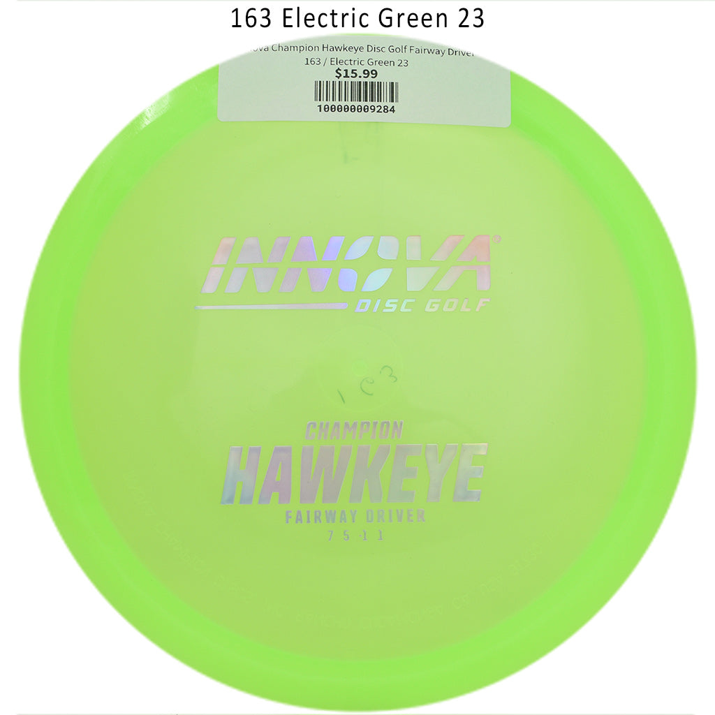 innova-champion-hawkeye-disc-golf-fairway-driver 163 Electric Green 23