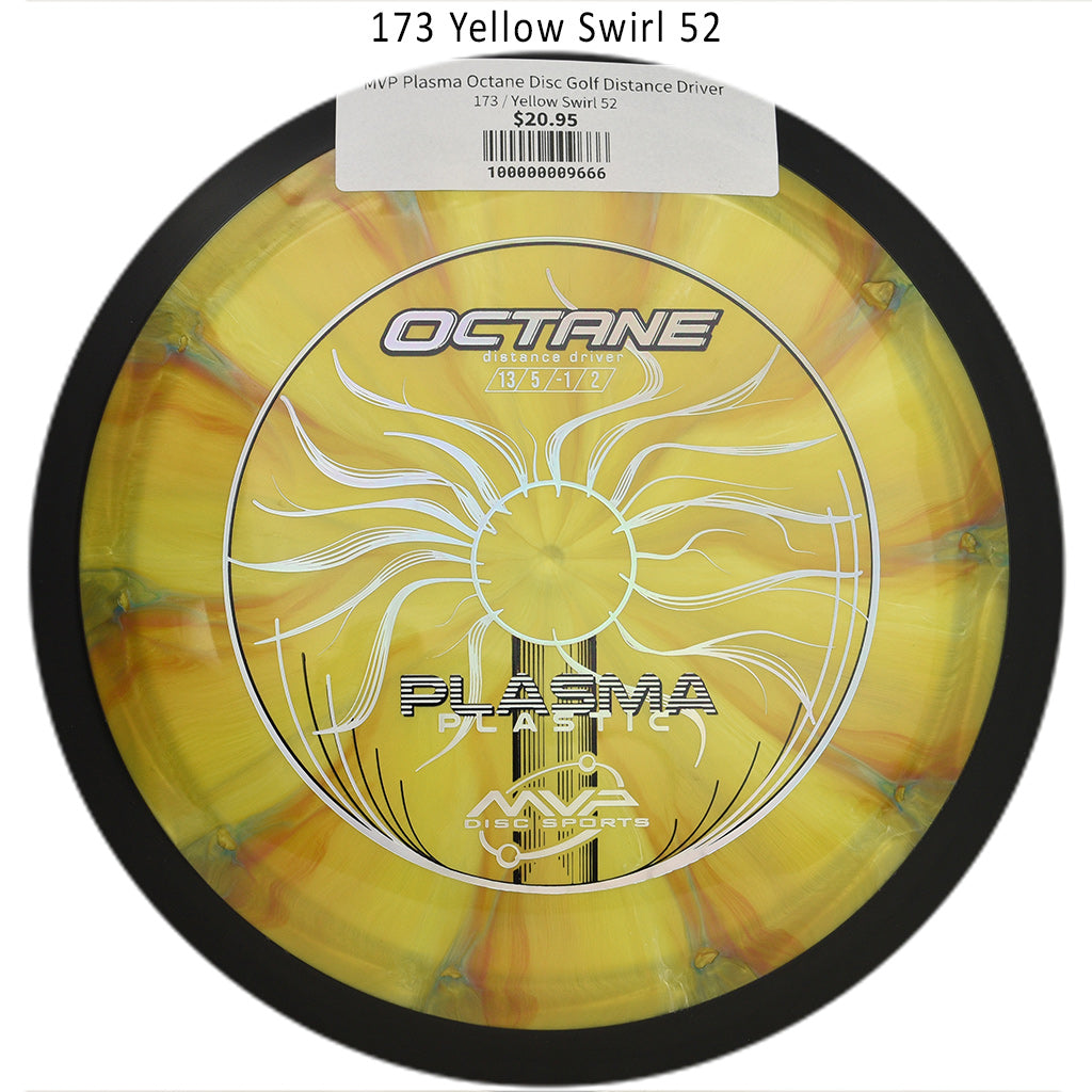 mvp-plasma-octane-disc-golf-distance-driver 173 Yellow Swirl 52