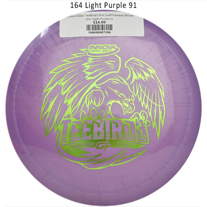 innova-gstar-teebird3-disc-golf-fairway-driver 164 Light Purple 91 