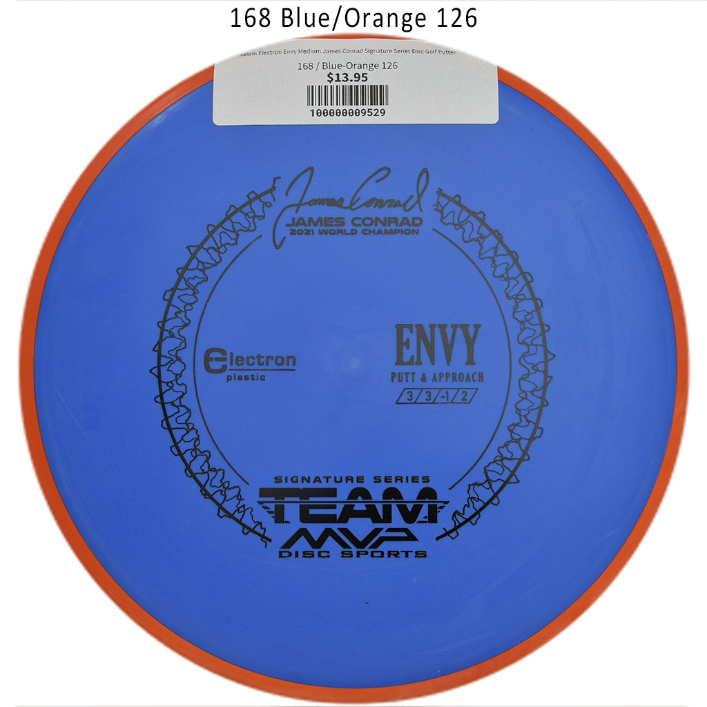 axiom-electron-envy-medium-james-conrad-signature-series-disc-golf-putter 168 Blue-Orange 126 