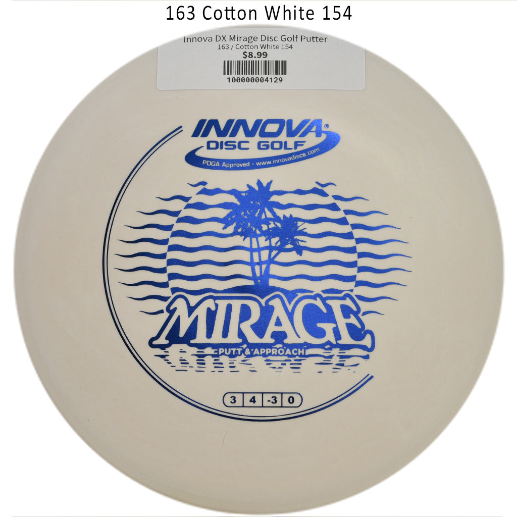 innova-dx-mirage-disc-golf-putter 163 Cotton White 154 
