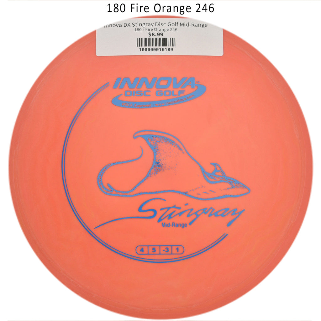 innova-dx-stingray-disc-golf-mid-range 180 Fire Orange 246