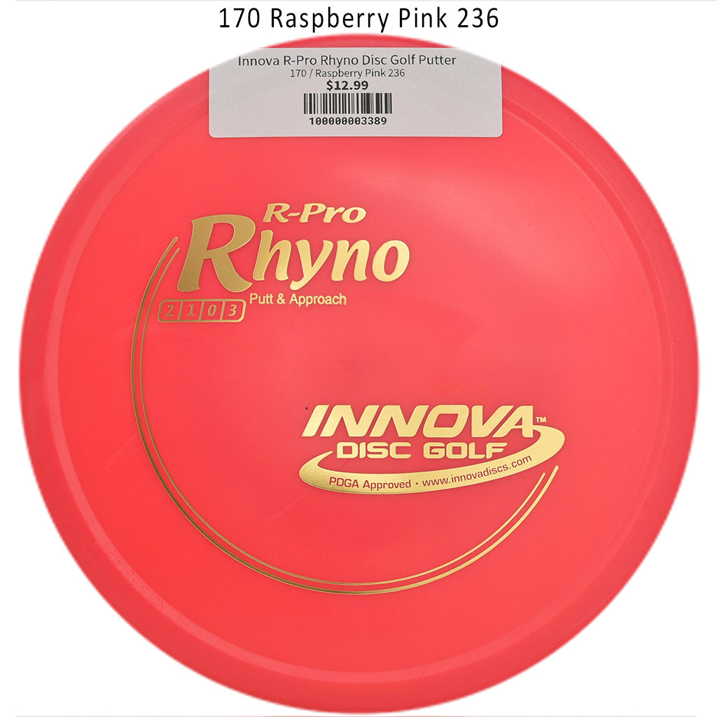 innova-r-pro-rhyno-disc-golf-putter 170 Raspberry Pink 236