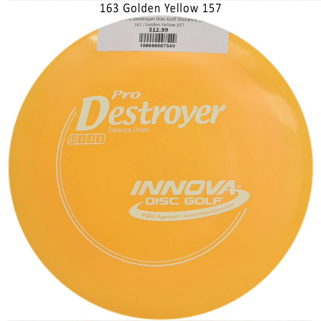 innova-pro-destroyer-disc-golf-distance-driver 163 Golden Yellow 157