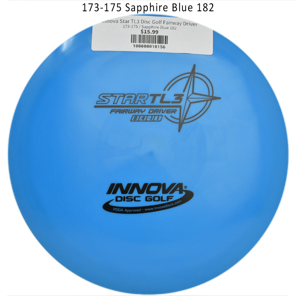innova-star-tl3-disc-golf-fairway-driver 173-175 Sapphire Blue 182