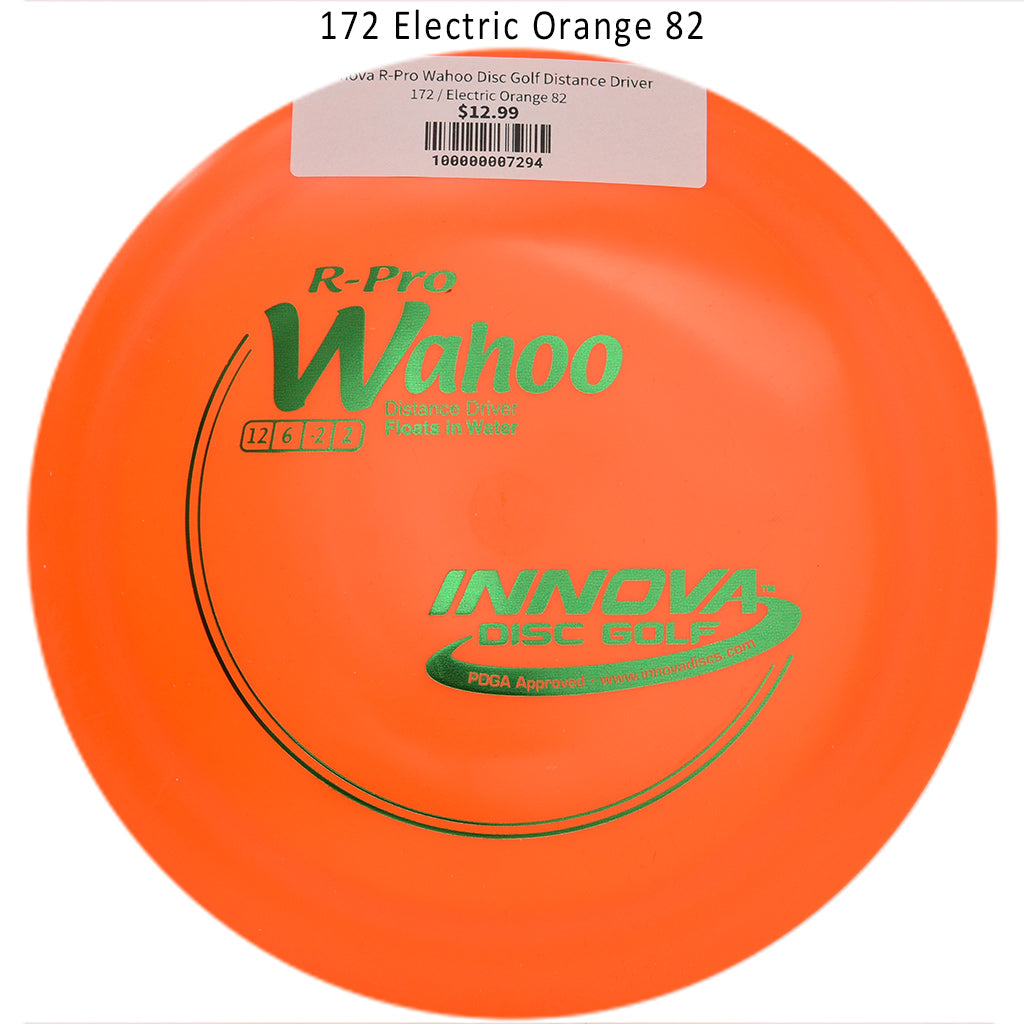 innova-r-pro-wahoo-disc-golf-distance-driver 172 Electric Orange 82