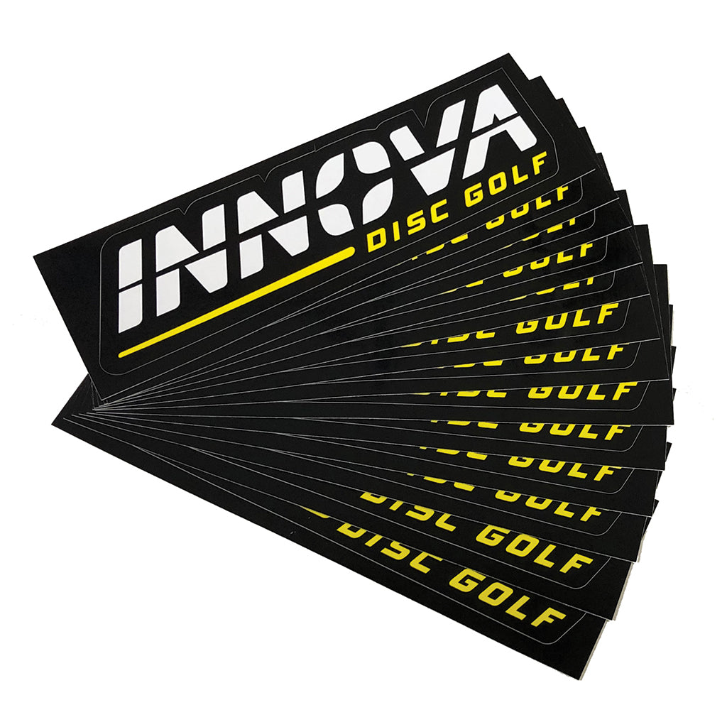 Innova Burst Logo Sticker Disc Golf Accessories