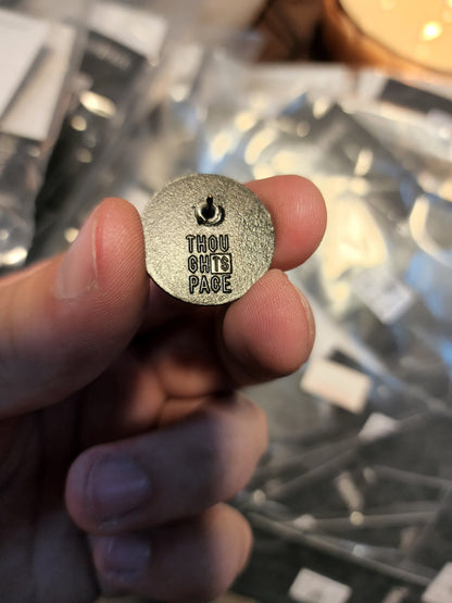 Back View of round TSA Pins 