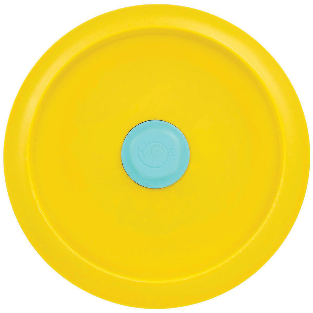 Meep Meep disc locator shown attached to bottom of a disc 