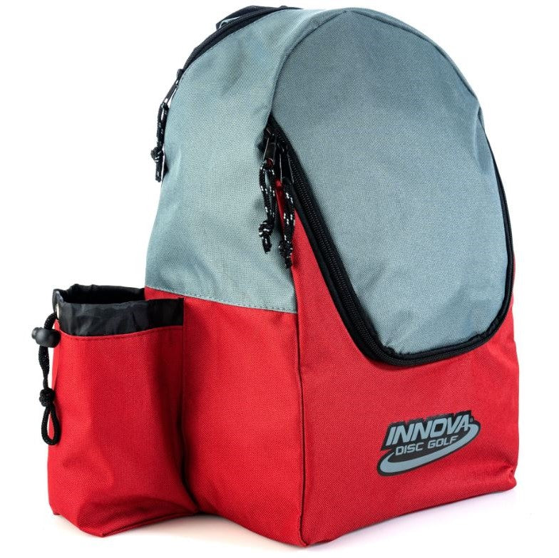 Innova DISCover Disc Golf Backpack Dark Red-Gray